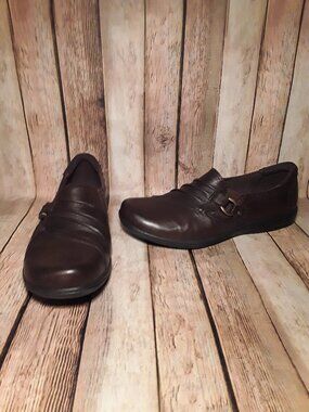 Earth Origins Brown Leather Alva Shoes Size 9M